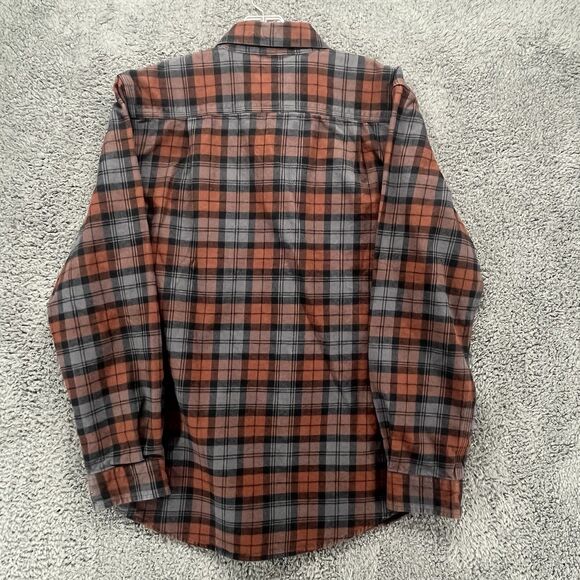 Carhartt Loose Fit Heavyweight Flannel Long-Sleeve Plaid Shirt  Size Medium - Picture 3 of 4